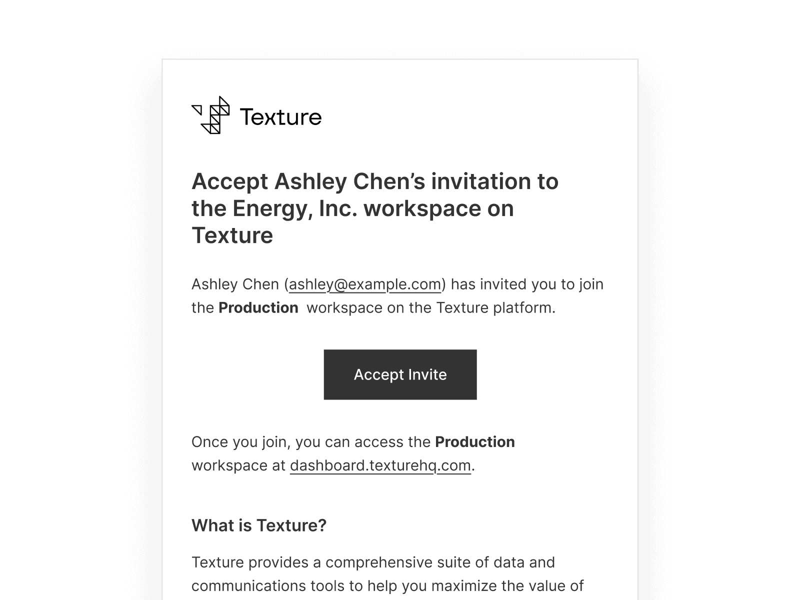Data sharing interface showing secure data transfer between systems